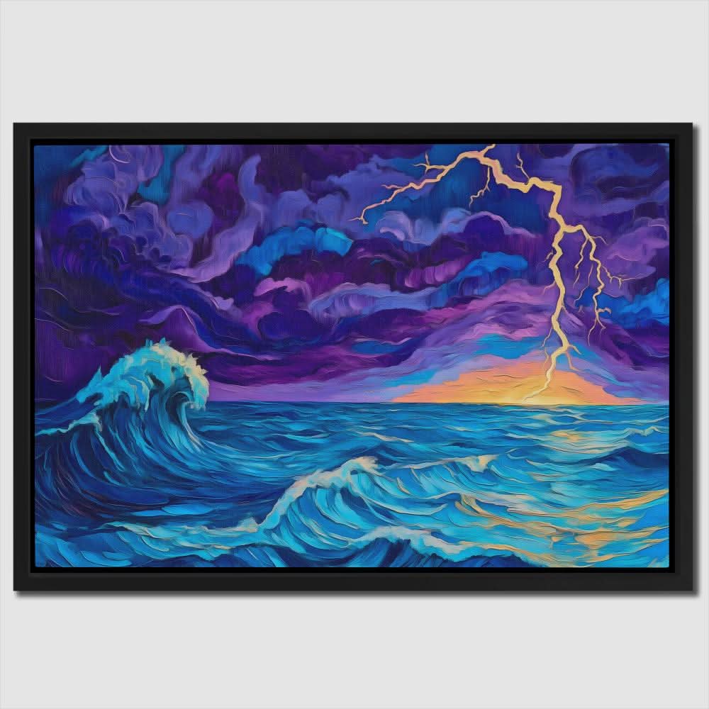 Stormy Sea - Luxury Wall Art