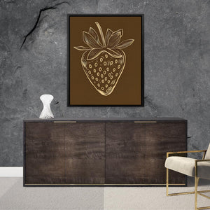 Strawberry Brown - Luxury Wall Art