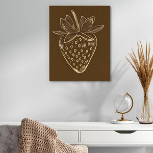 Strawberry Brown - Luxury Wall Art