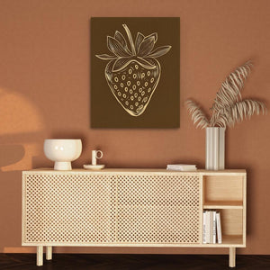 Strawberry Brown - Luxury Wall Art