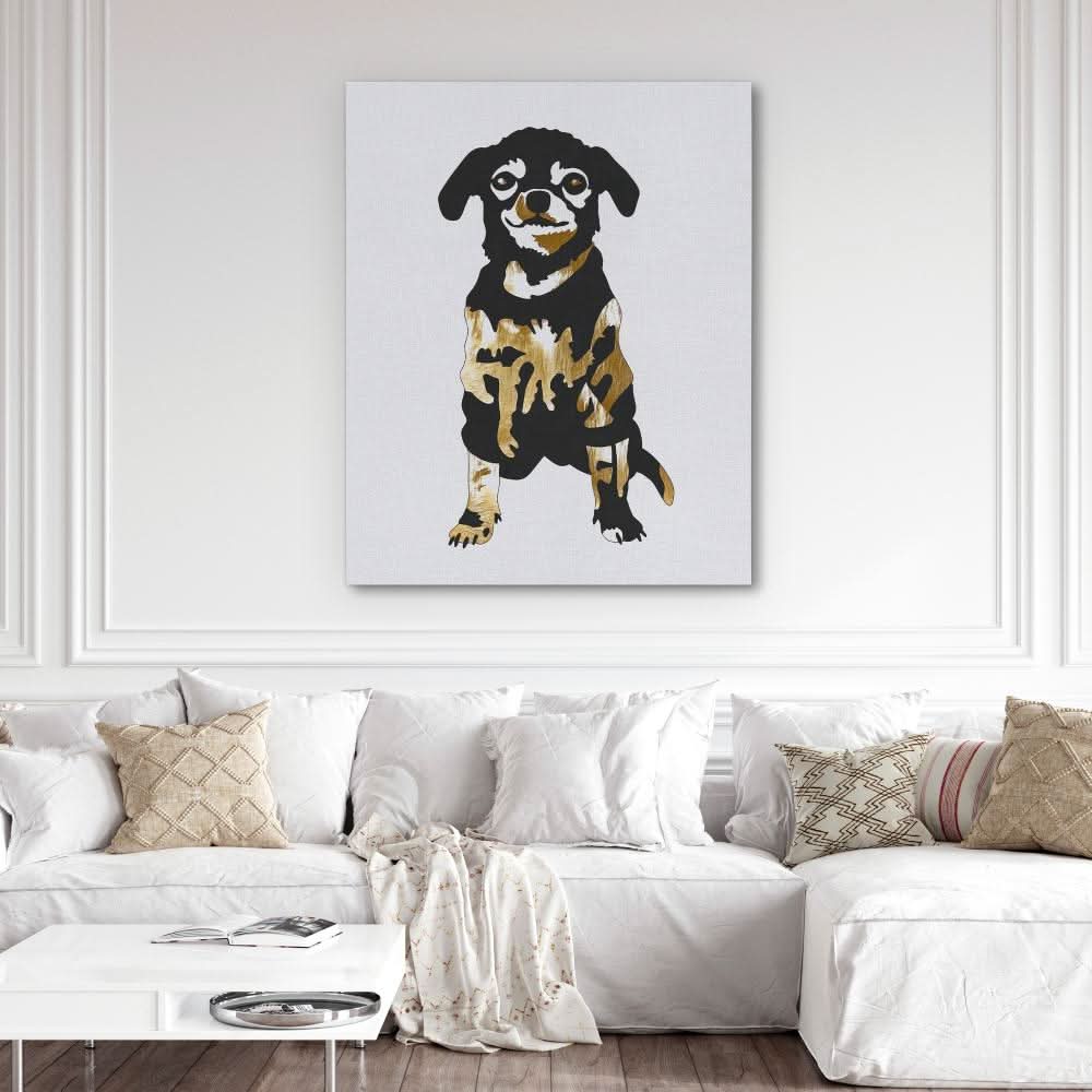 Stylish Chihuahua - Luxury Wall Art