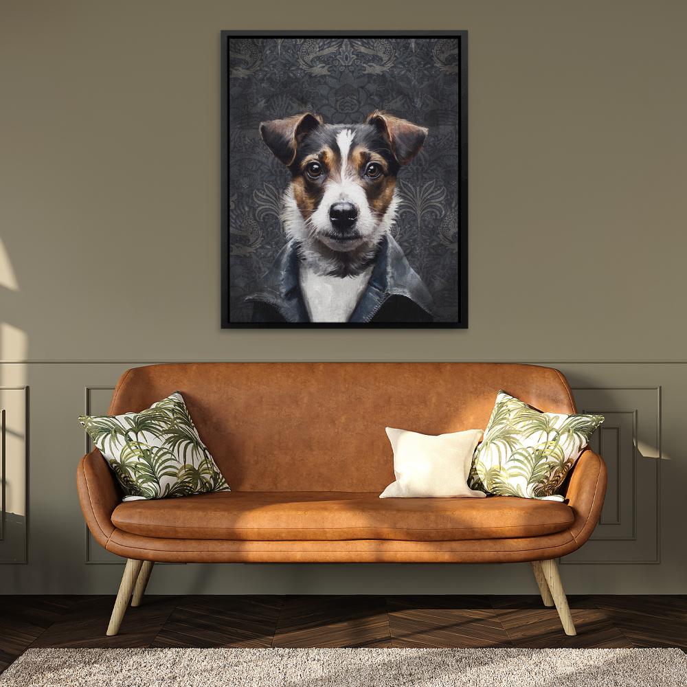 Stylish Doggy - Luxury Wall Art