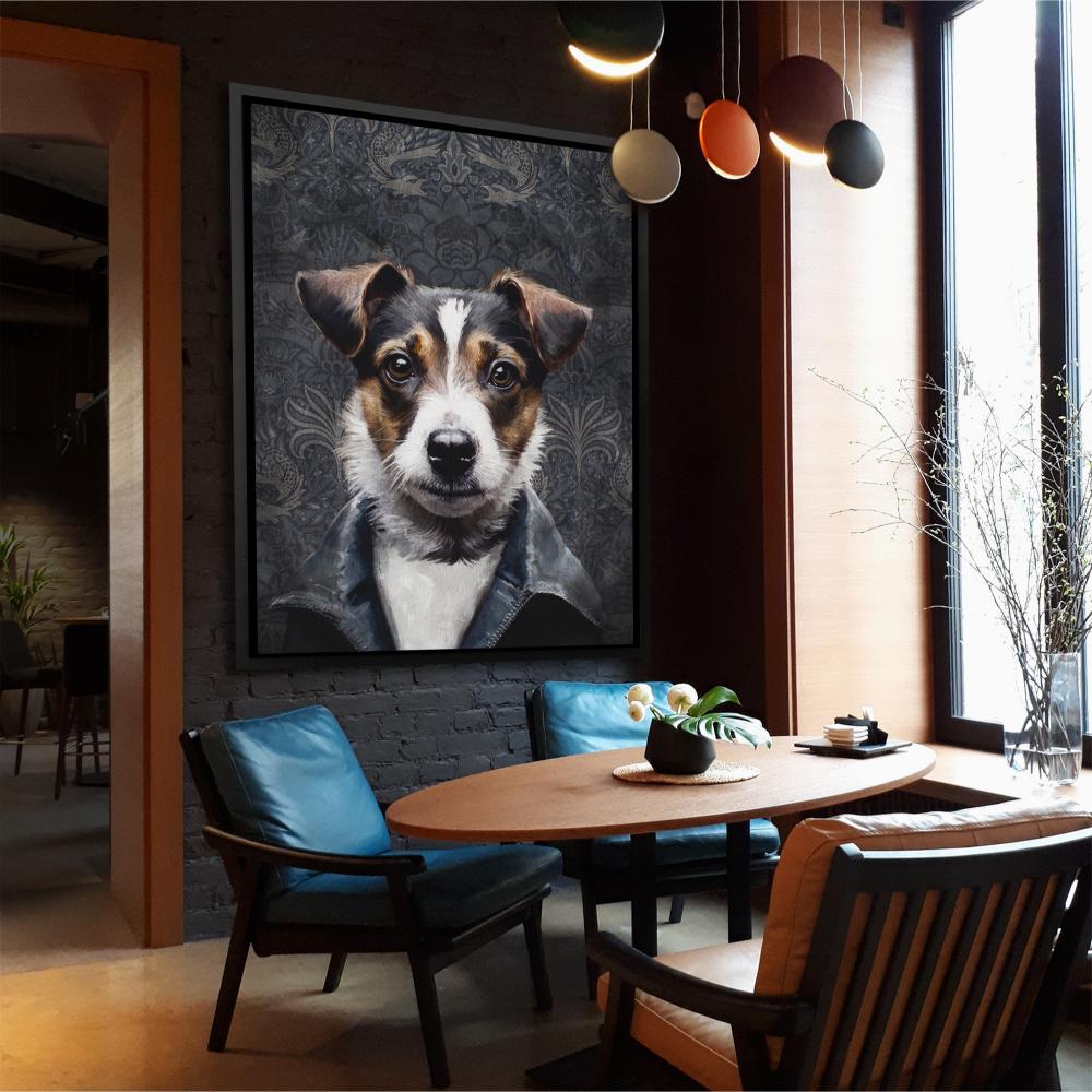 Stylish Doggy - Luxury Wall Art