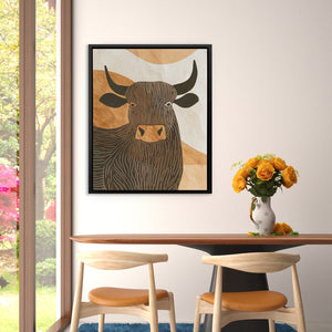 Subtle Bull - Luxury Wall Art