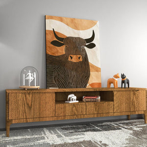 Subtle Bull - Luxury Wall Art