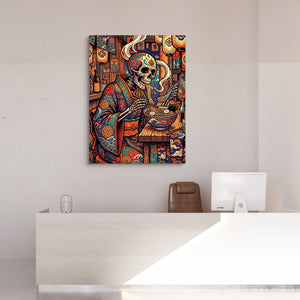 Sugar Skull Ramen - Luxury Wall Art