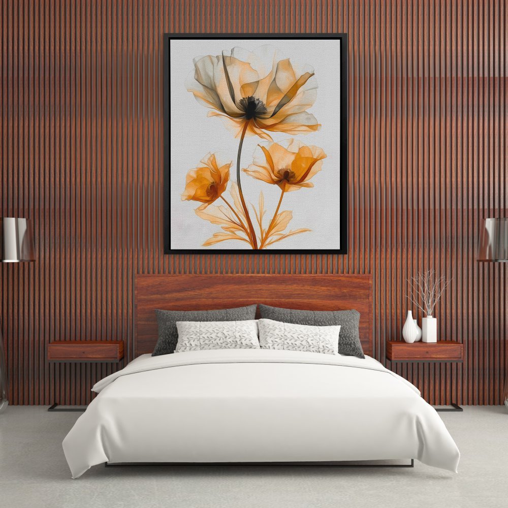 Sun - Kissed Petals - Luxury Wall Art
