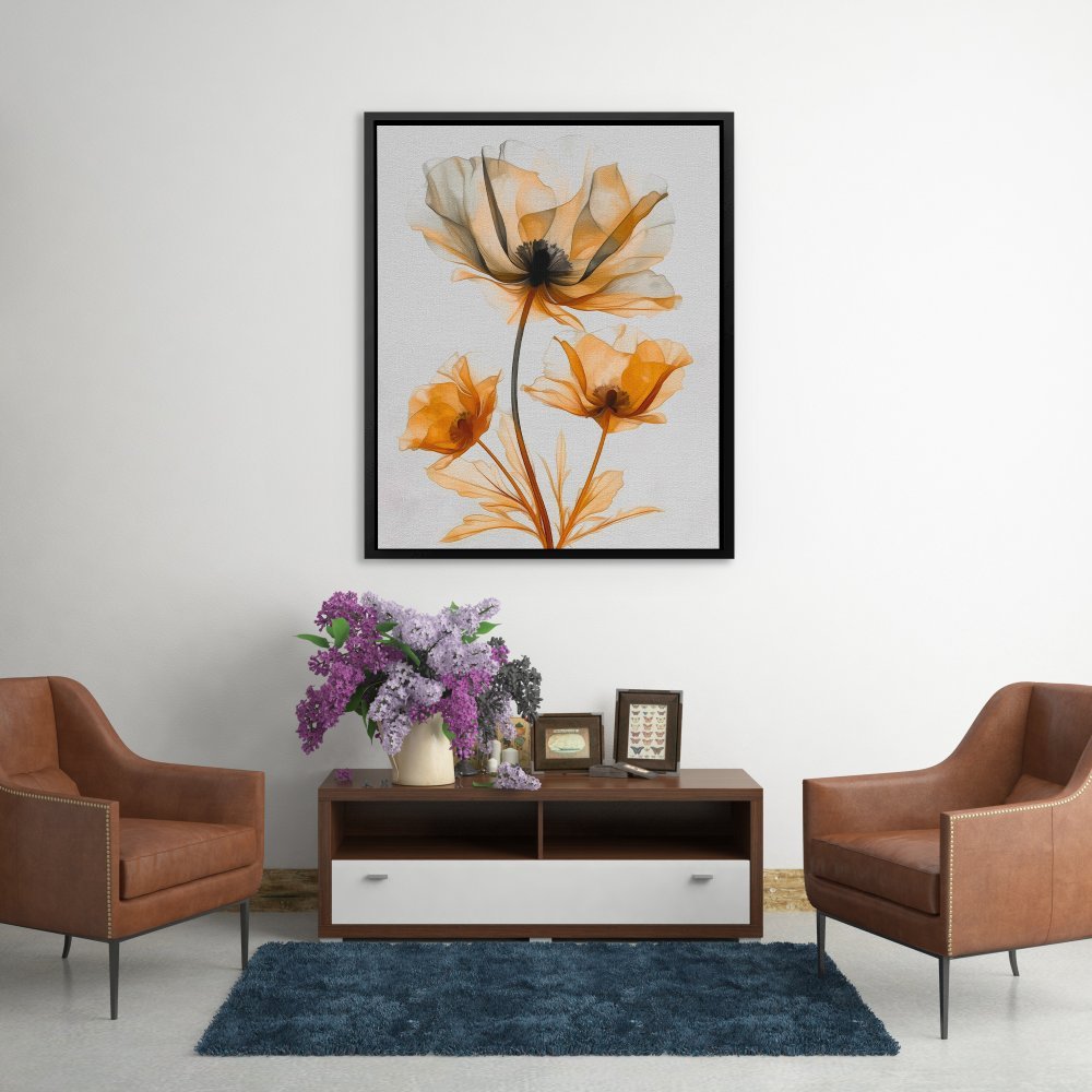 Sun - Kissed Petals - Luxury Wall Art