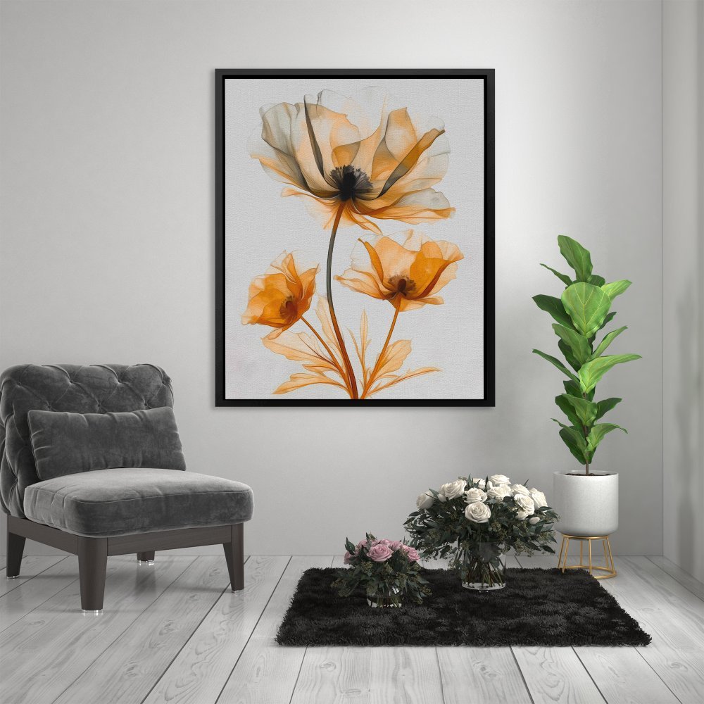 Sun - Kissed Petals - Luxury Wall Art
