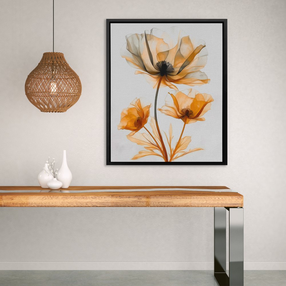 Sun - Kissed Petals - Luxury Wall Art