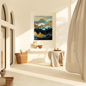 Sun Up Landscape - Luxury Wall Art