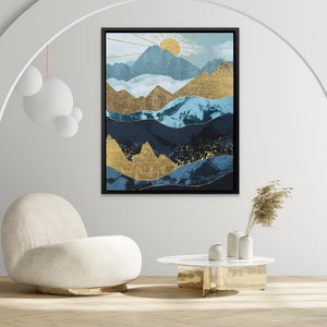 Sun Up Landscape - Luxury Wall Art