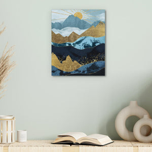 Sun Up Landscape - Luxury Wall Art