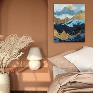 Sun Up Landscape - Luxury Wall Art