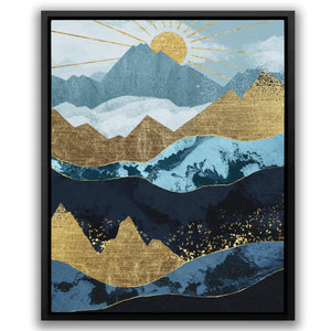 Sun Up Landscape - Luxury Wall Art