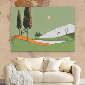 Sunday Golf - Luxury Wall Art