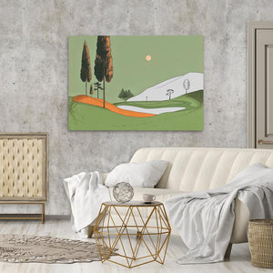 Sunday Golf - Luxury Wall Art