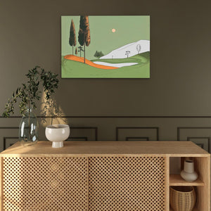 Sunday Golf - Luxury Wall Art