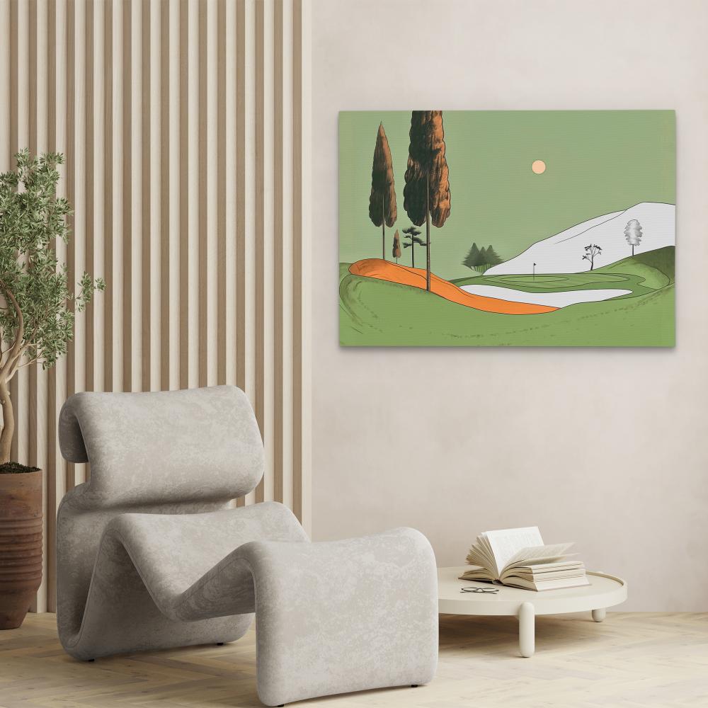 Sunday Golf - Luxury Wall Art