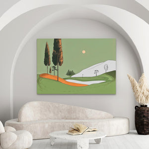 Sunday Golf - Luxury Wall Art