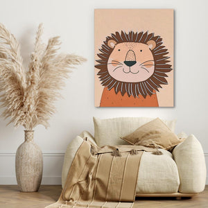 Sundown Lion - Luxury Wall Art