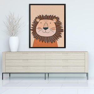 Sundown Lion - Luxury Wall Art