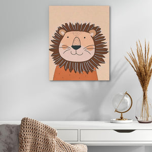 Sundown Lion - Luxury Wall Art