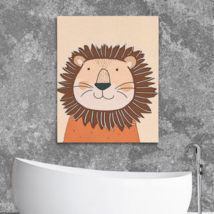 Sundown Lion - Luxury Wall Art