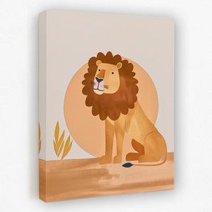 Sunset Lion - Luxury Wall Art