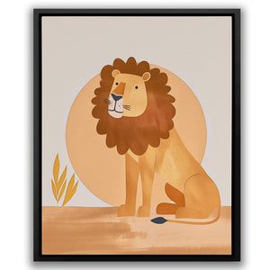 Sunset Lion - Luxury Wall Art