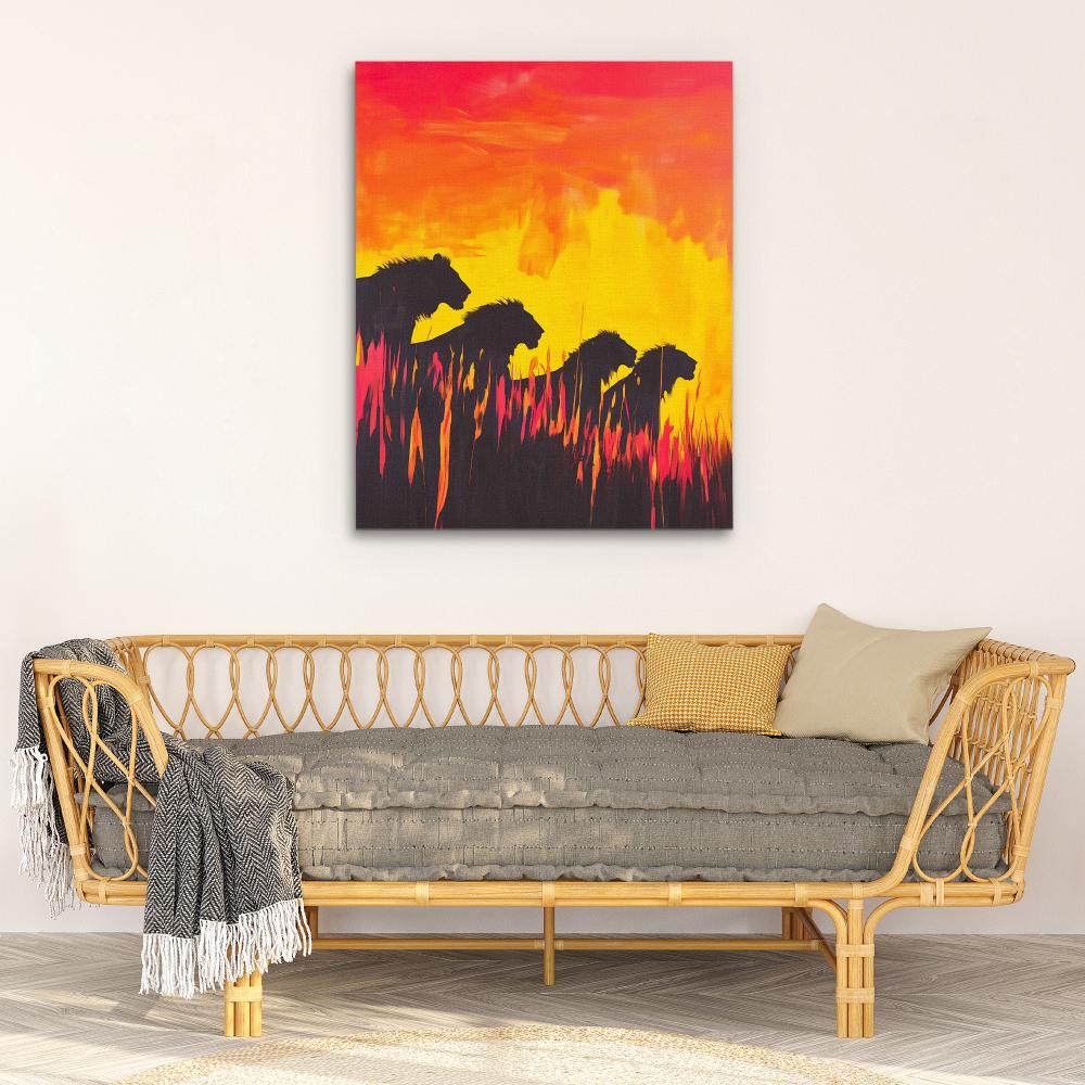 Sunset Pride - Luxury Wall Art