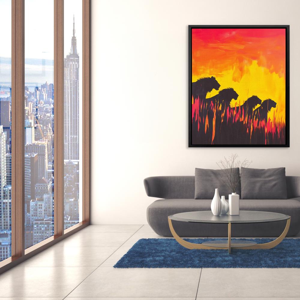 Sunset Pride - Luxury Wall Art