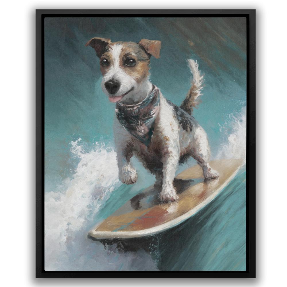 Surf Dog - Luxury Wall Art