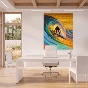 Surfer Constructivist Wave — Surfer Constructivist Wave Beach House Office Port 52