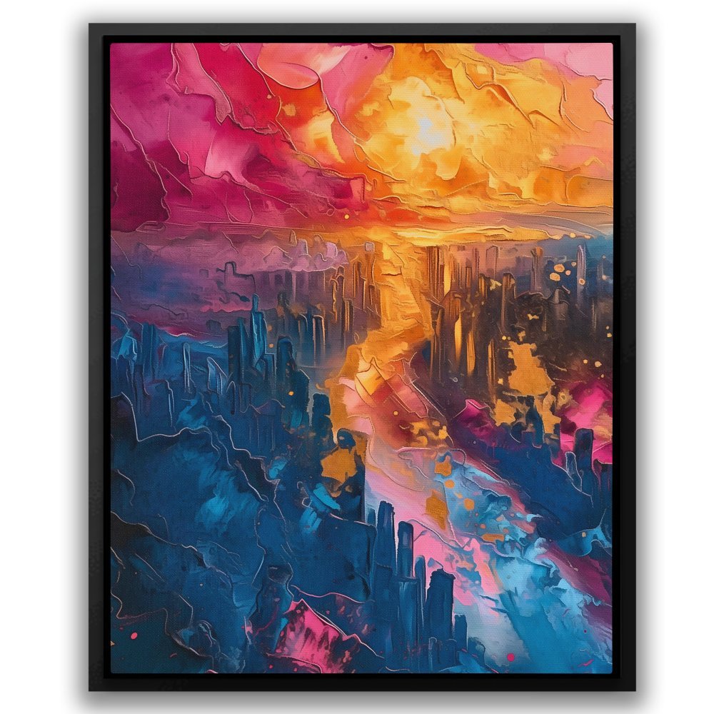 Surreal Cityscape - Luxury Wall Art
