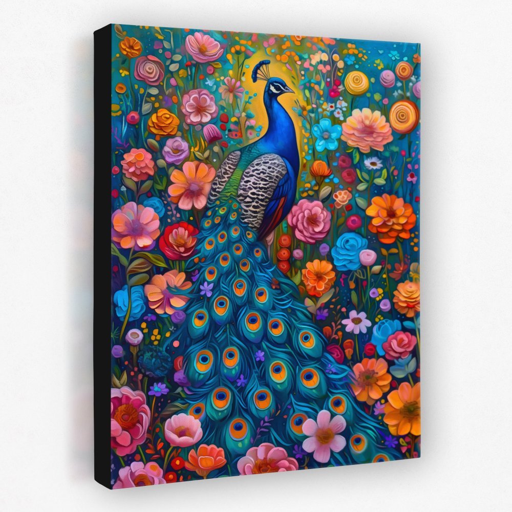 Surreal Peacock - Luxury Wall Art