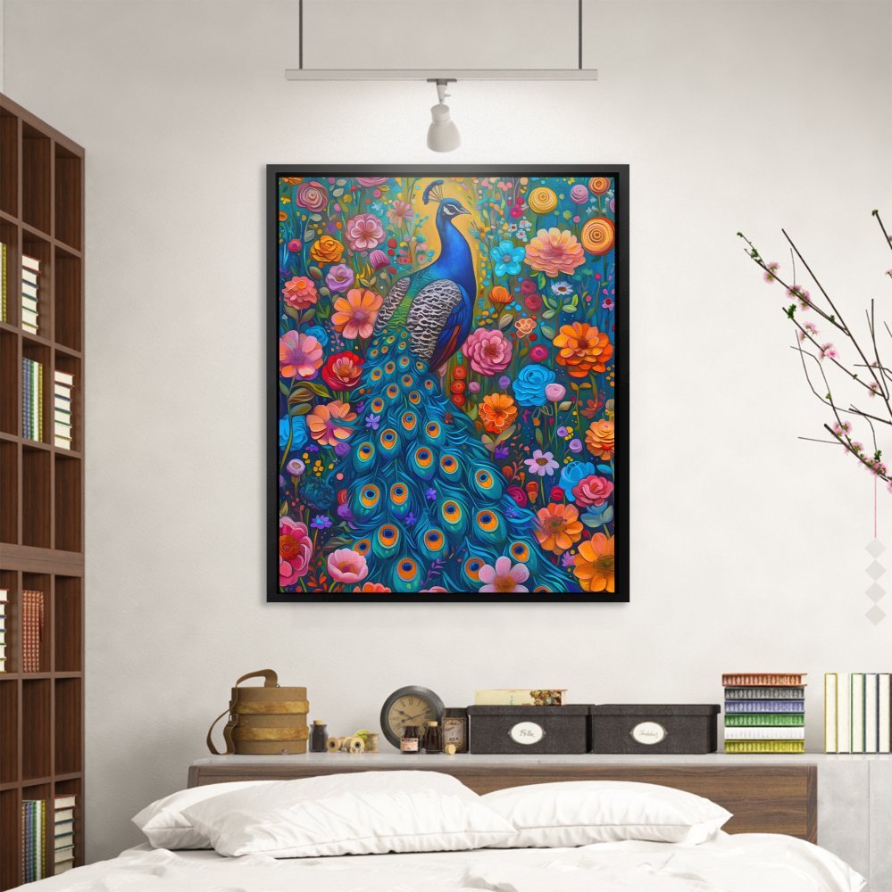 Surreal Peacock - Luxury Wall Art
