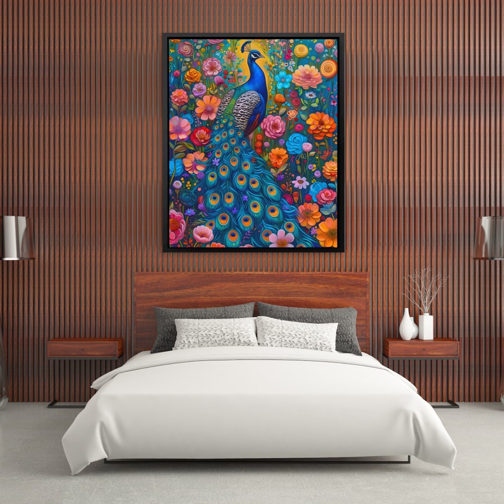Surreal Peacock - Luxury Wall Art