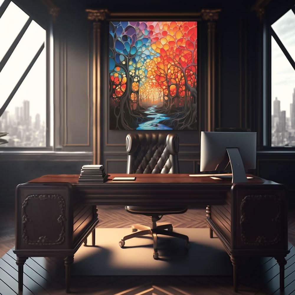 Surrealism Stream - Luxury Wall Art