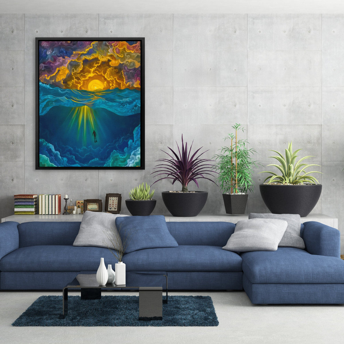 Suspended Between Storms - Luxury Wall Art