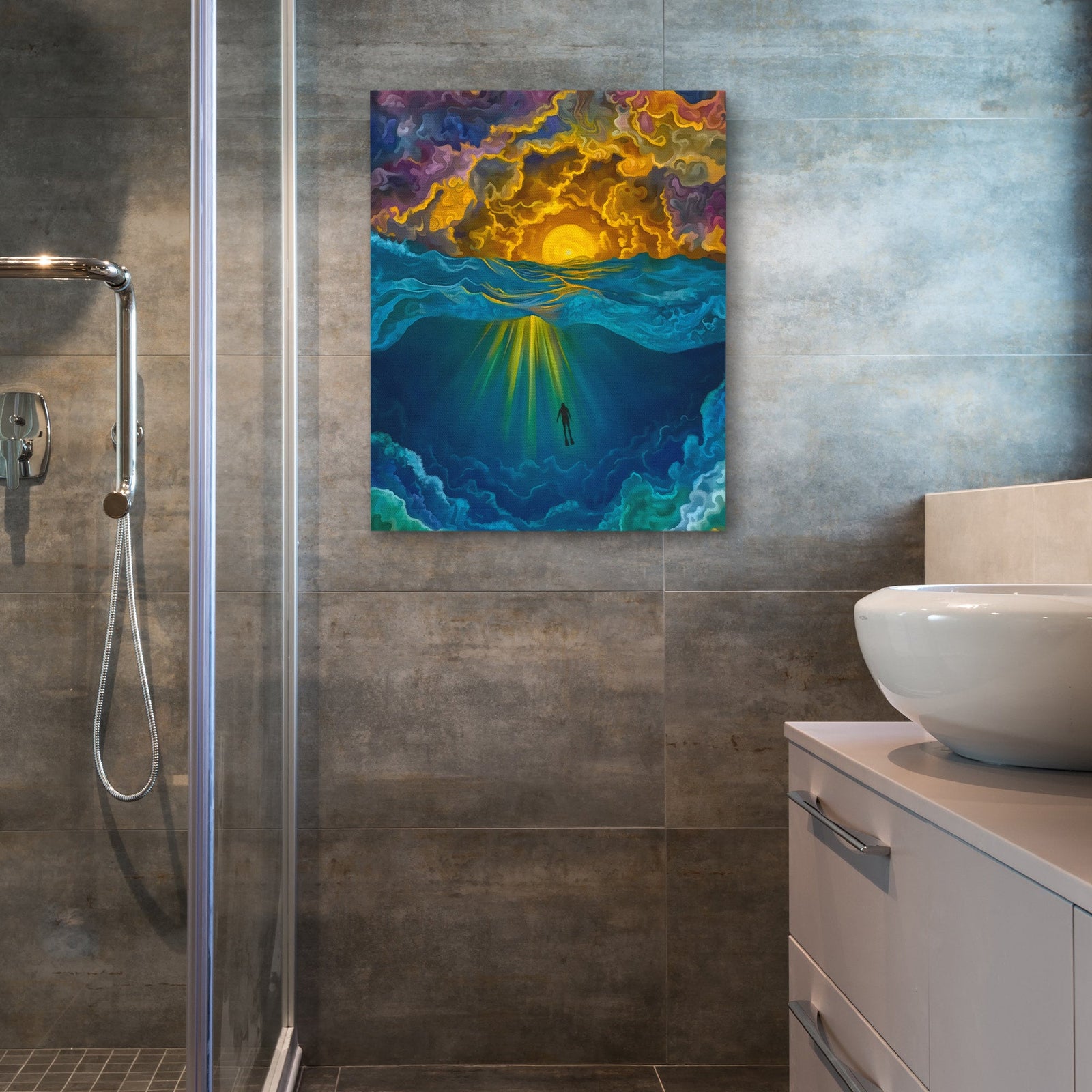 Suspended Between Storms - Luxury Wall Art