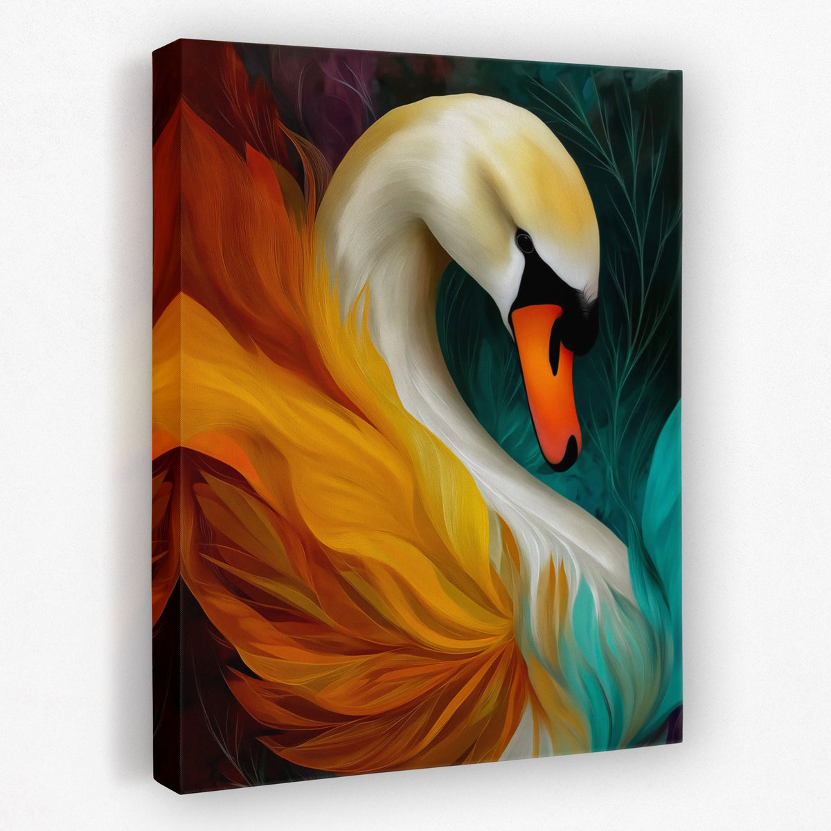 Swan Phoenix Rising - Luxury Wall Art