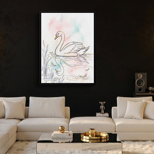 Swan Serene Waters — swan serene waters sq hype beast land v2 2 1port framed black
