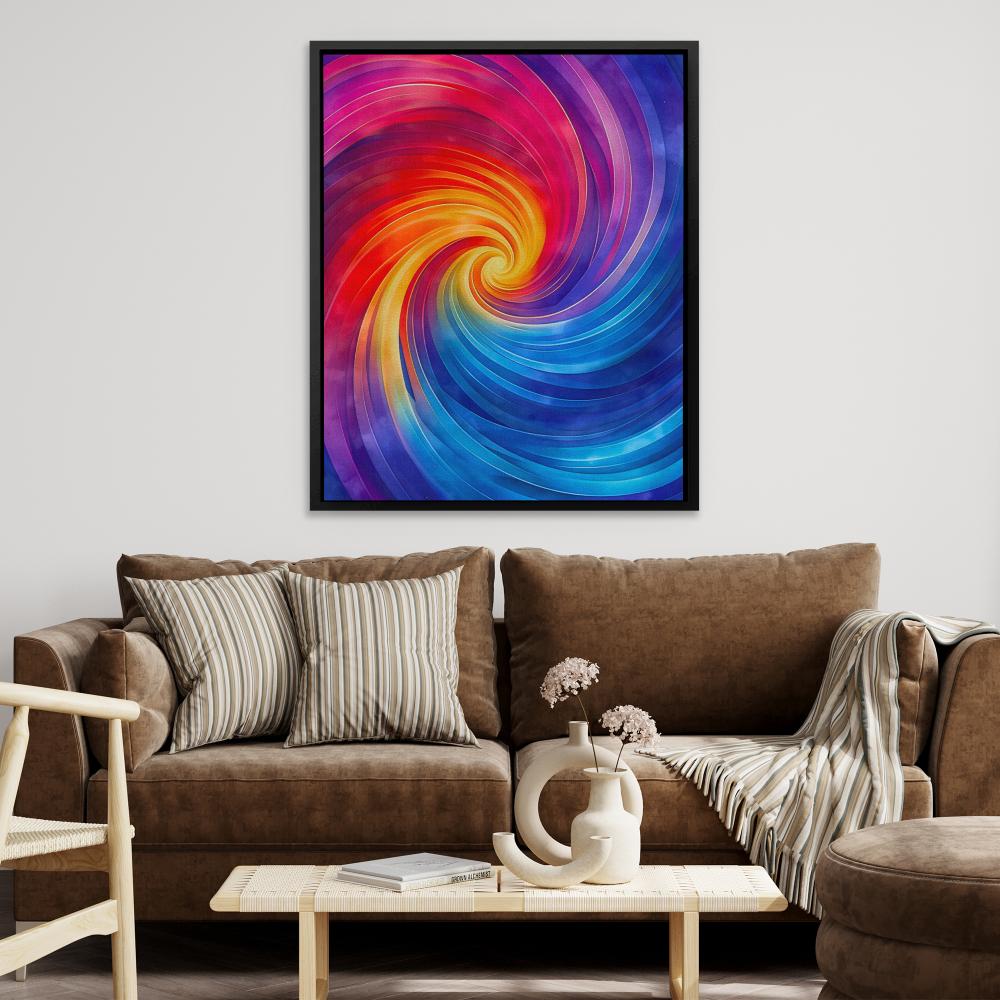 Swirling Vibrancy - Luxury Wall Art