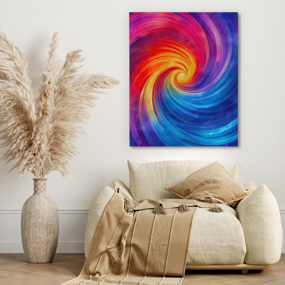 Swirling Vibrancy - Luxury Wall Art
