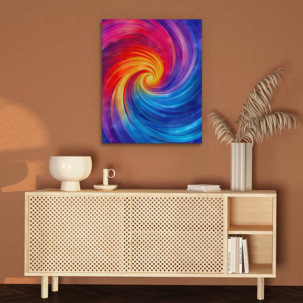 Swirling Vibrancy - Luxury Wall Art