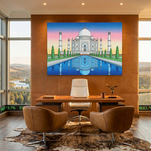 Taj Mahal Sunset Mirror — Taj Mahal Sunset Mirror Bullish Ranch Land 62