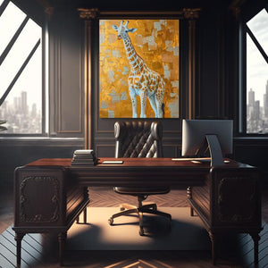 Tall Giraffe - Luxury Wall Art