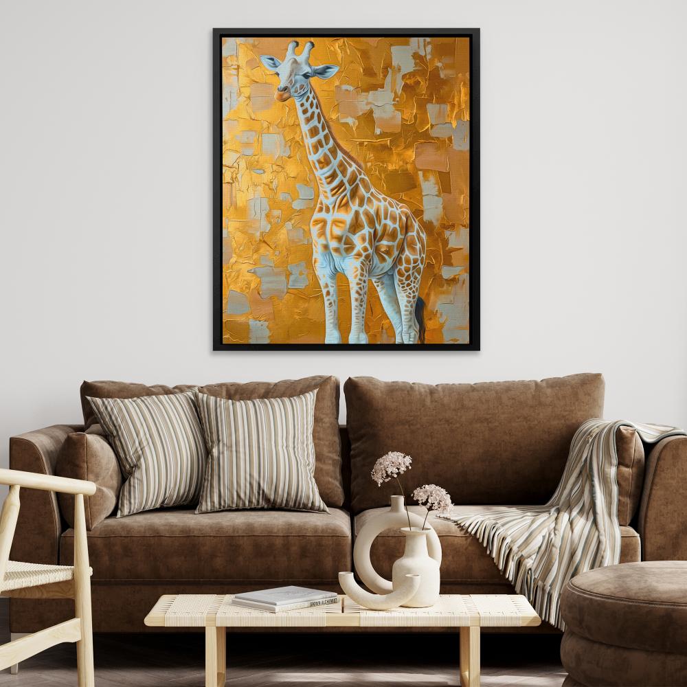 Tall Giraffe - Luxury Wall Art