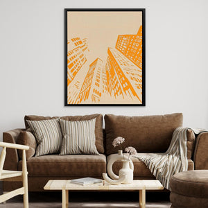 Tall Skyscrapers - Luxury Wall Art